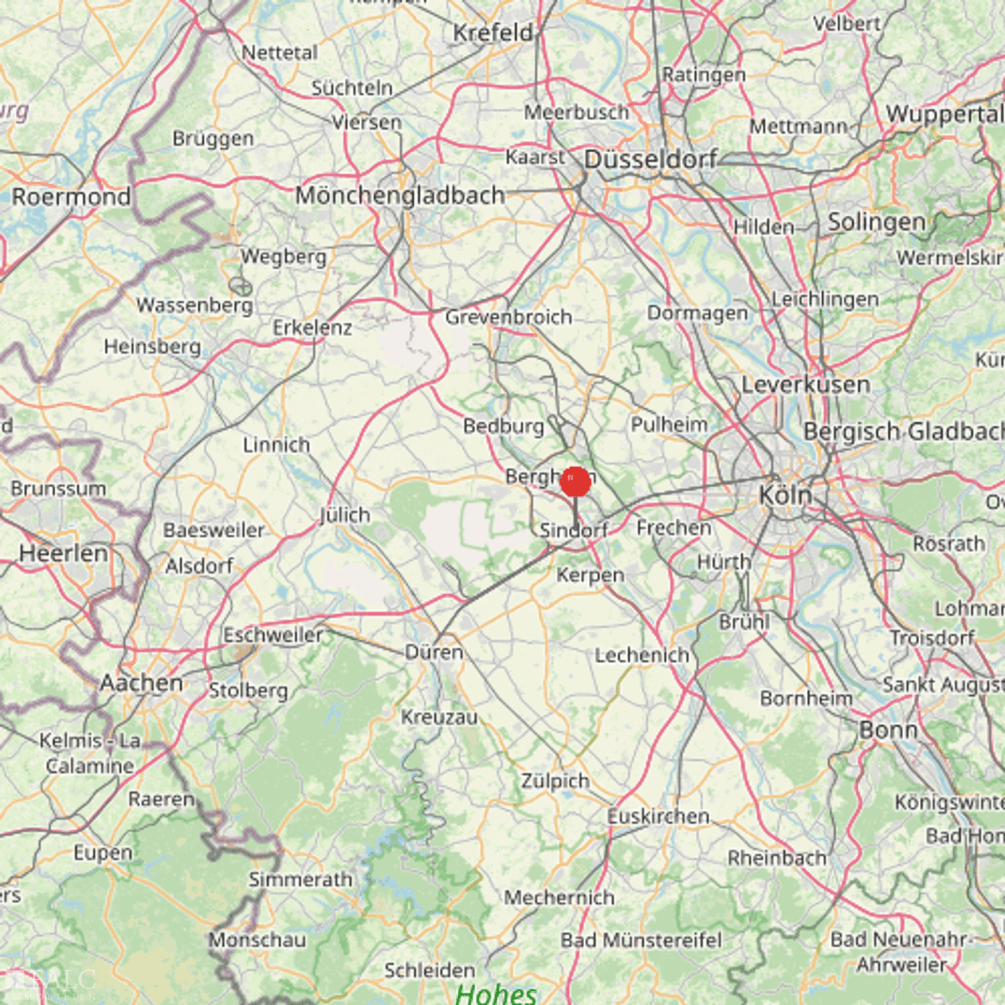 Büro-/Praxisfläche zum Kauf provisionsfrei 995.000 € 650 m²<br/>Bürofläche Sindorf Kerpen / Sindorf 50170