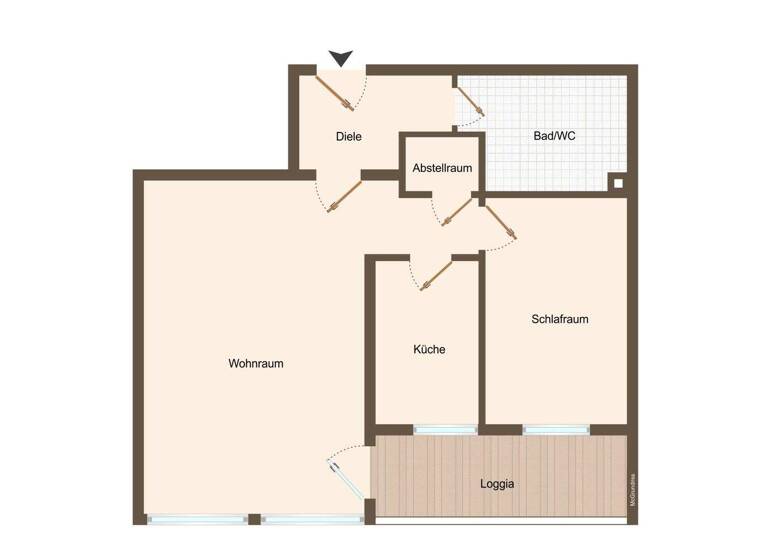 Wohnung zum Kauf 195.000 € 2 Zimmer 56 m² Reeshoop 17a Ahrensburg 22926