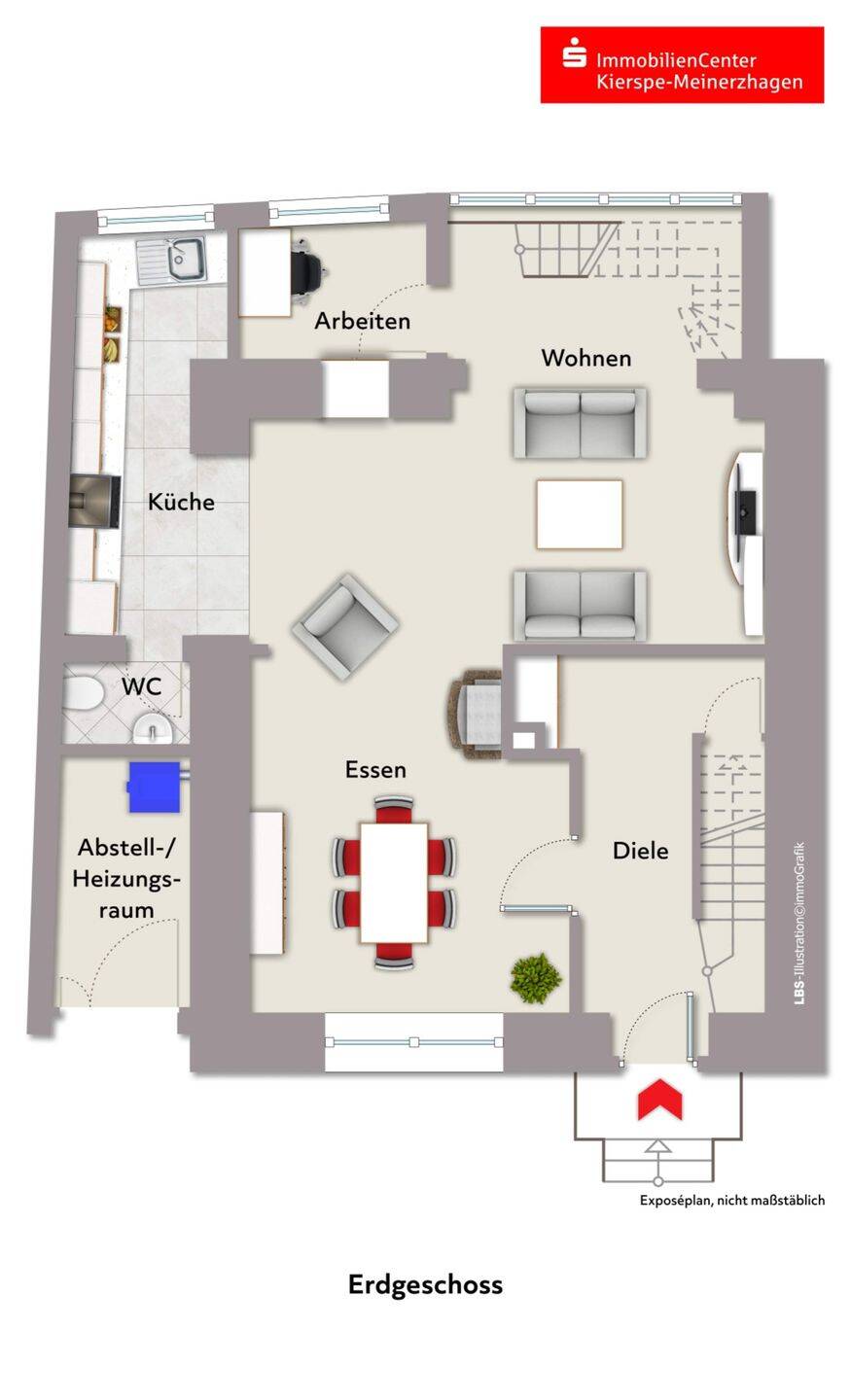 Immobilie in Kierspe - *SPKKM* Schmuckstück im Herzen von Kierspe-Dorf - außergewöhnliches Einfamilienhaus! - Bild 1