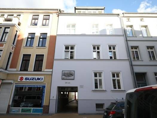 Wohnung zur Miete 650 € 2 Zimmer 33 m² 3. Geschoss Friedrichstr. 28 Kröpeliner Tor-Vorstadt Rostock 18057