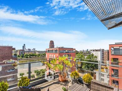 Penthouse zum Kauf 1.860.000 € 4 Zimmer 150 m² 7. Geschoss Ostend Frankfurt am Main 60314
