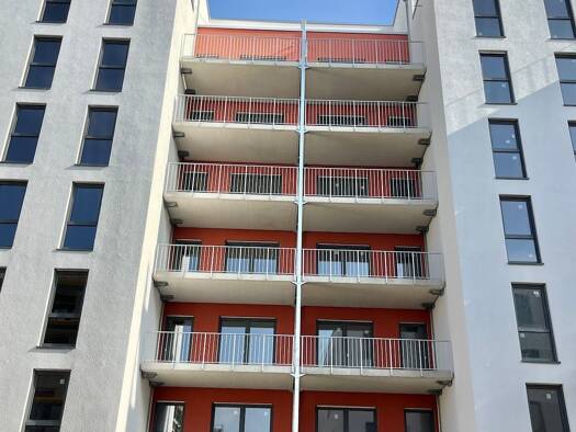 Wohnung zur Miete - Erstbezug 1.274 € 3 Zimmer 74,4 m² 1. Geschoss frei ab 01.02.2026 Brigitte-Frauendorf-Straße 2 Bockenheim Frankfurt am Main 60486