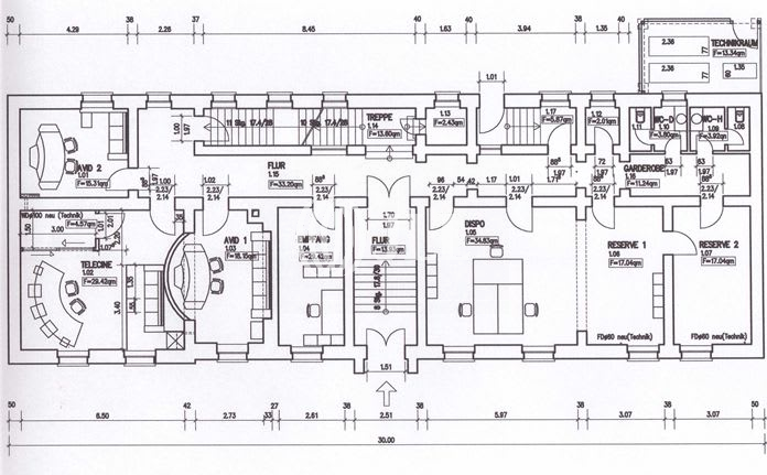 Bürofläche zur Miete 24 € 720,6 m²<br/>Bürofläche Pempelfort Düsseldorf 40479