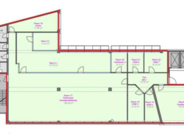 Büro-/Praxisfläche zur Miete 989 m²<br/>Bürofläche ab 276 m²<br/>Teilbarkeit Kreuzberg Berlin, Kreuzberg (Kreuzberg) 10963
