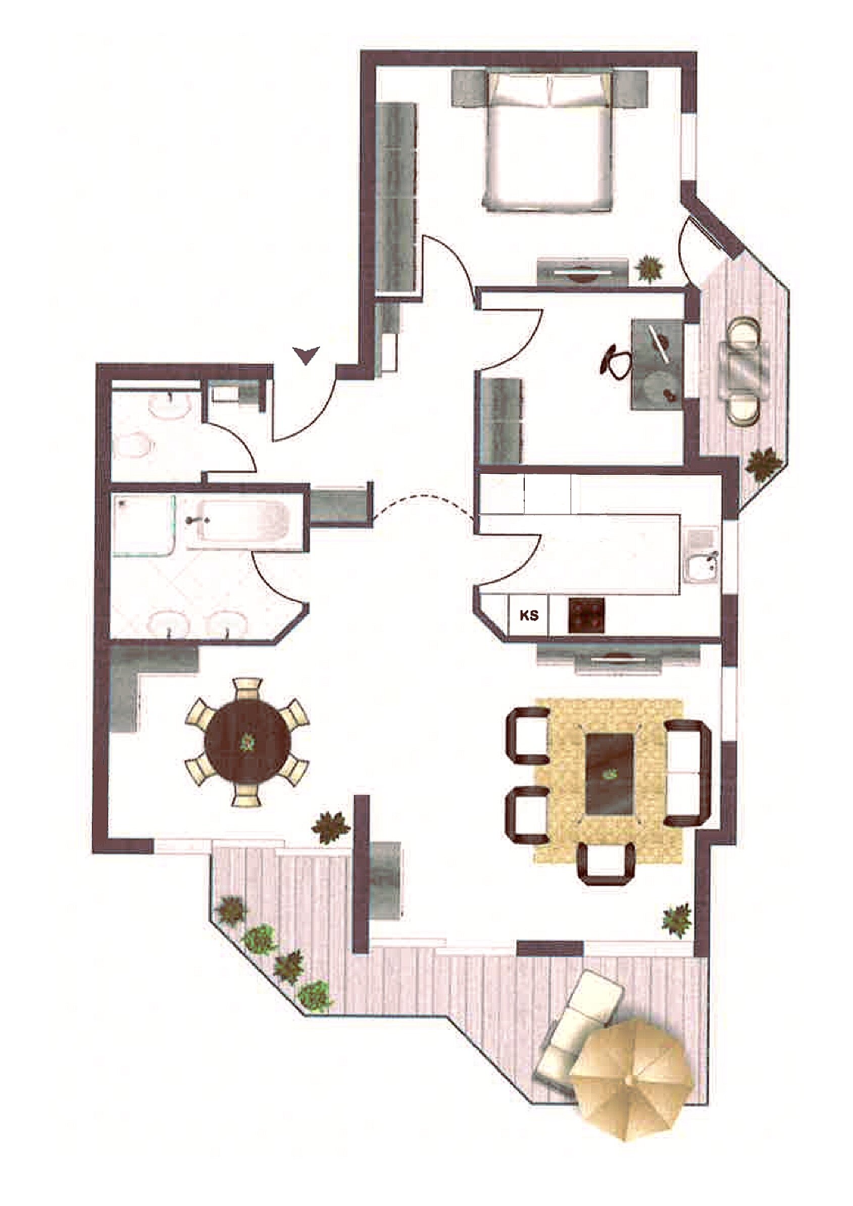 Wohnung zum Kauf 485.000 € 3,5 Zimmer 92 m²<br/>Wohnfläche 1.<br/>Geschoss ab sofort<br/>Verfügbarkeit Feigenweg 8 Riedenberg Stuttgart Riedenberg 70619