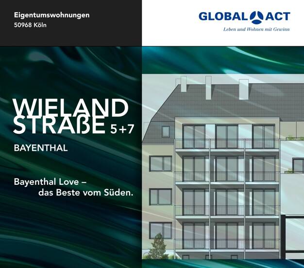 Wohnung zum Kauf provisionsfrei 249.000 € 1 Zimmer 34,4 m² 2. Geschoss frei ab sofort Bayenthal Köln 50968