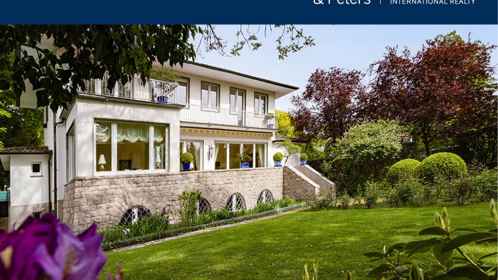 Villa zum Kauf 2.690.000 € 7 Zimmer 282 m² 1.090 m² Grundstück Niederrad Frankfurt 60528