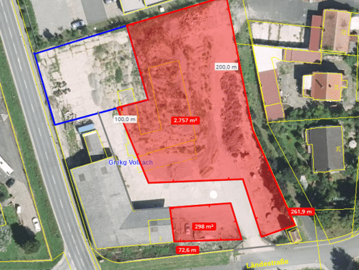 Grundstück zur Miete provisionsfrei 4.500 € 3.000 m² Grundstück frei ab 01.08.2026 Krautheim Volkach 97332