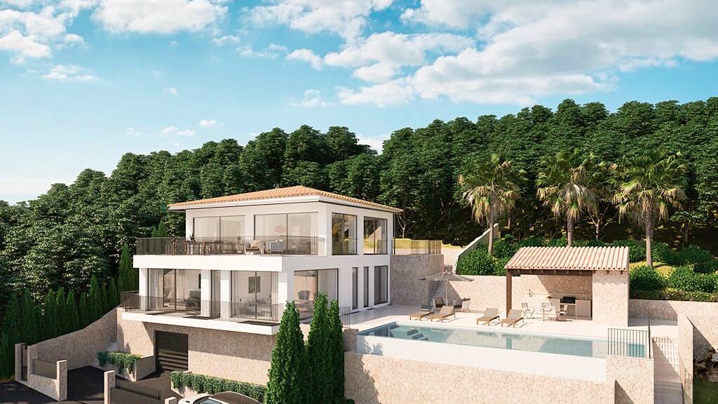 Villa zum Kauf - Erstbezug 2.750.000 € 5 Zimmer 420 m² 1.223 m² Grundstück Galilea 07195