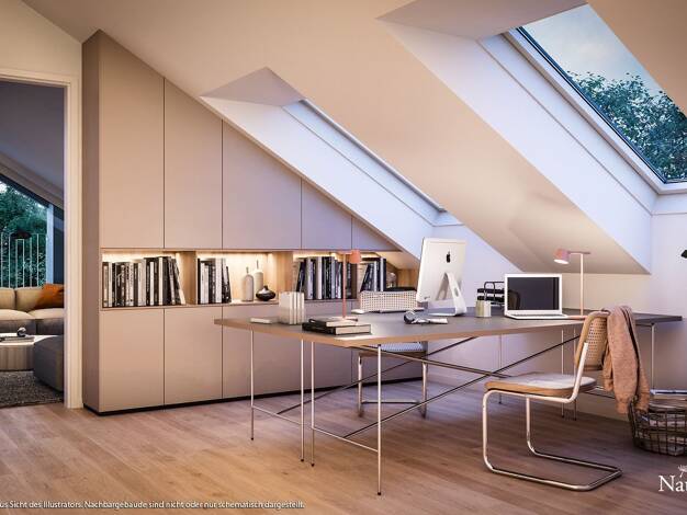 Wohnung zum Kauf - Neubau provisionsfrei 980.000 € 4 Zimmer 85,4 m² 2. Geschoss Peter-Wolfram-Straße 28 Gronsdorf Haar 85540