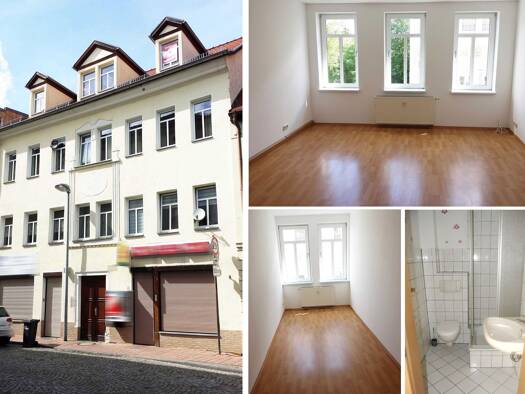 Wohnung zur Miete 349 € 2 Zimmer 46,5 m² 1. Geschoss Groitzsch 04539