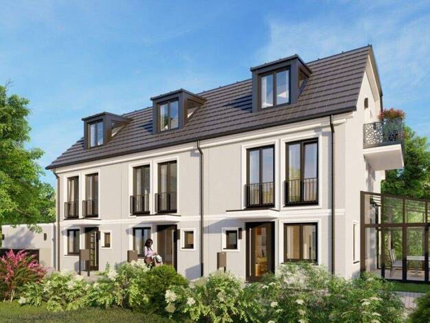Reihenendhaus zum Kauf - Erstbezug provisionsfrei 1.395.000 € 5 Zimmer 156 m² 230 m² Grundstück Trudering-Riem München 81827