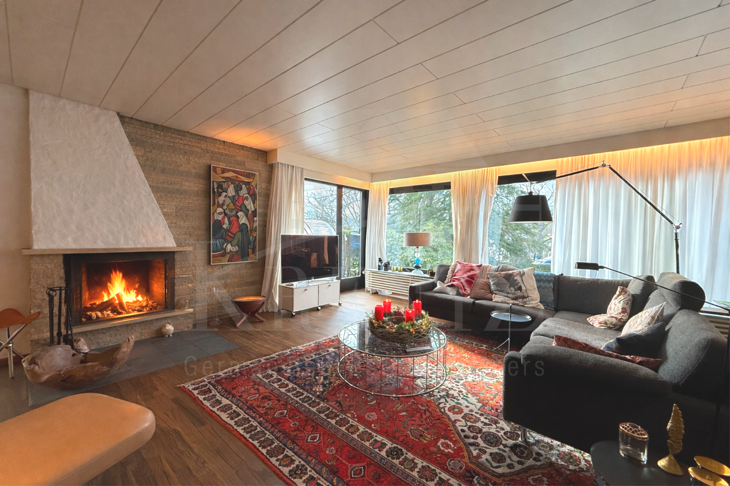 Immobilie in Feucht - Exklusive Villa auf parkähnlichem Grundstück - optional mit zusätzlichem Baugrund - Bild 4