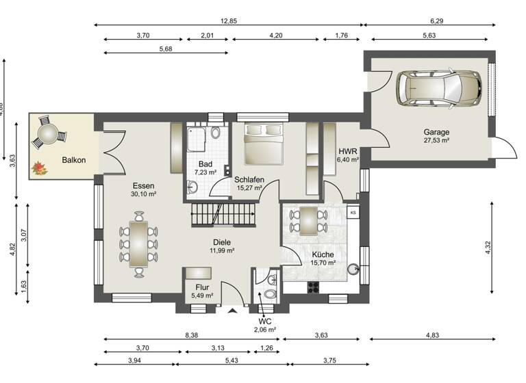 Einfamilienhaus zum Kauf 960.000 € 7 Zimmer 250 m² 1.363 m² Grundstück Bad Schwartau 23611