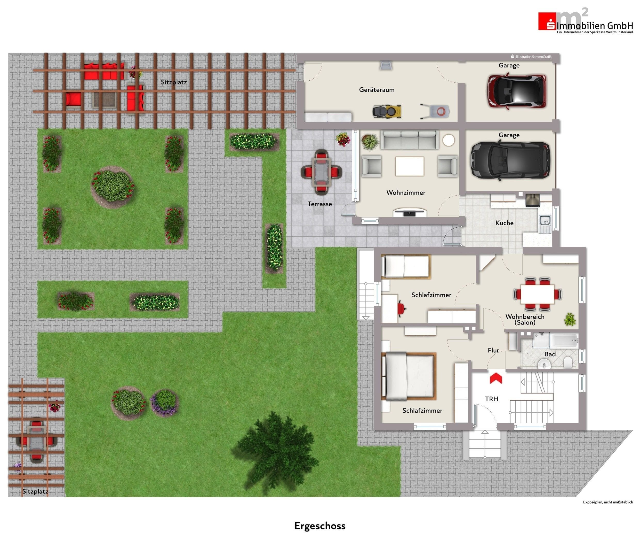 Einfamilienhaus zum Kauf 330.000 € 7 Zimmer 168,9 m²<br/>Wohnfläche 667 m²<br/>Grundstück ab sofort<br/>Verfügbarkeit Dülmen Dülmen 48249