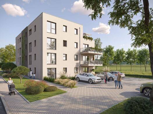 Terrassenwohnung zum Kauf - Neubau provisionsfrei 389.500 € 3 Zimmer 92 m² EG Bad Mergentheim 97980