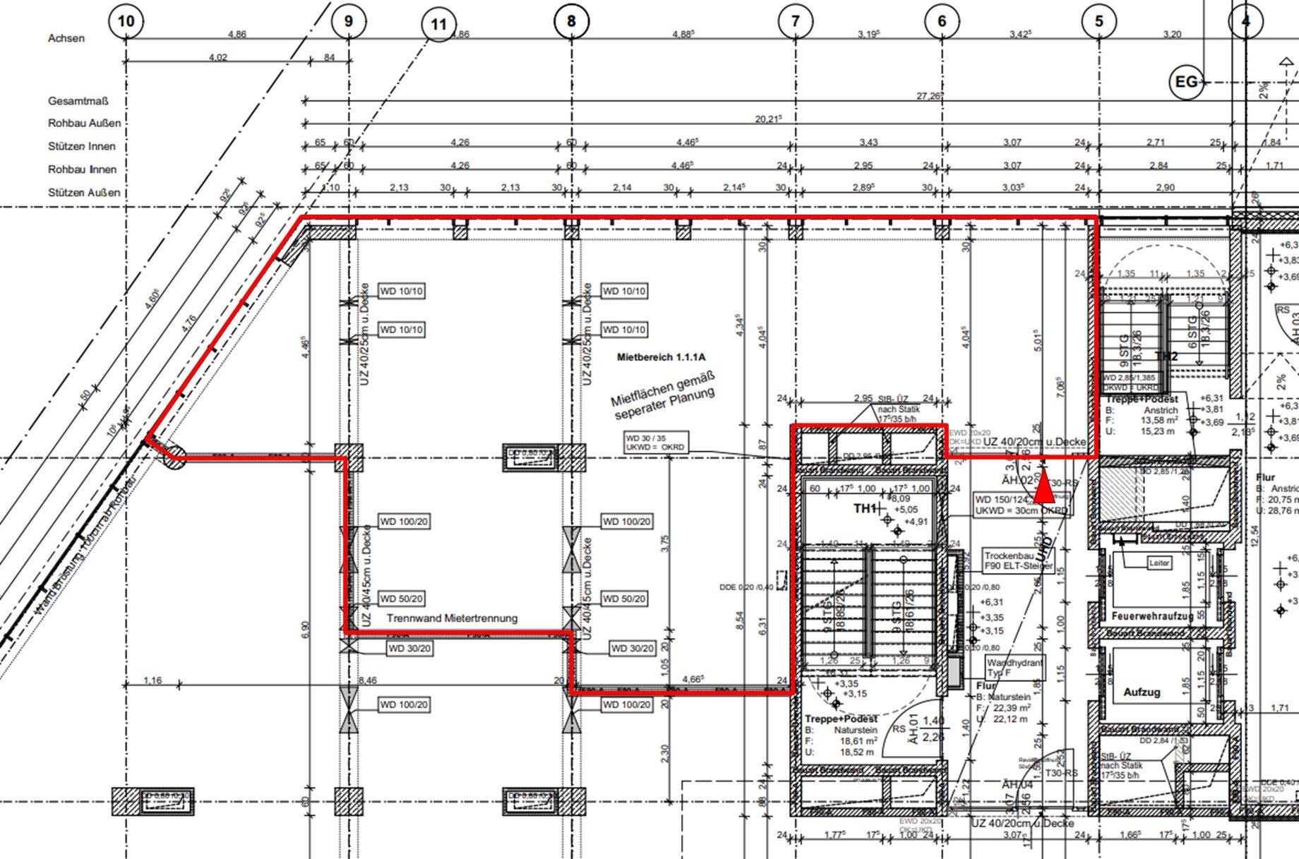 Bürofläche zur Miete 15 € 169,3 m²<br/>Bürofläche ab 169,3 m²<br/>Teilbarkeit Rosenheim 83022