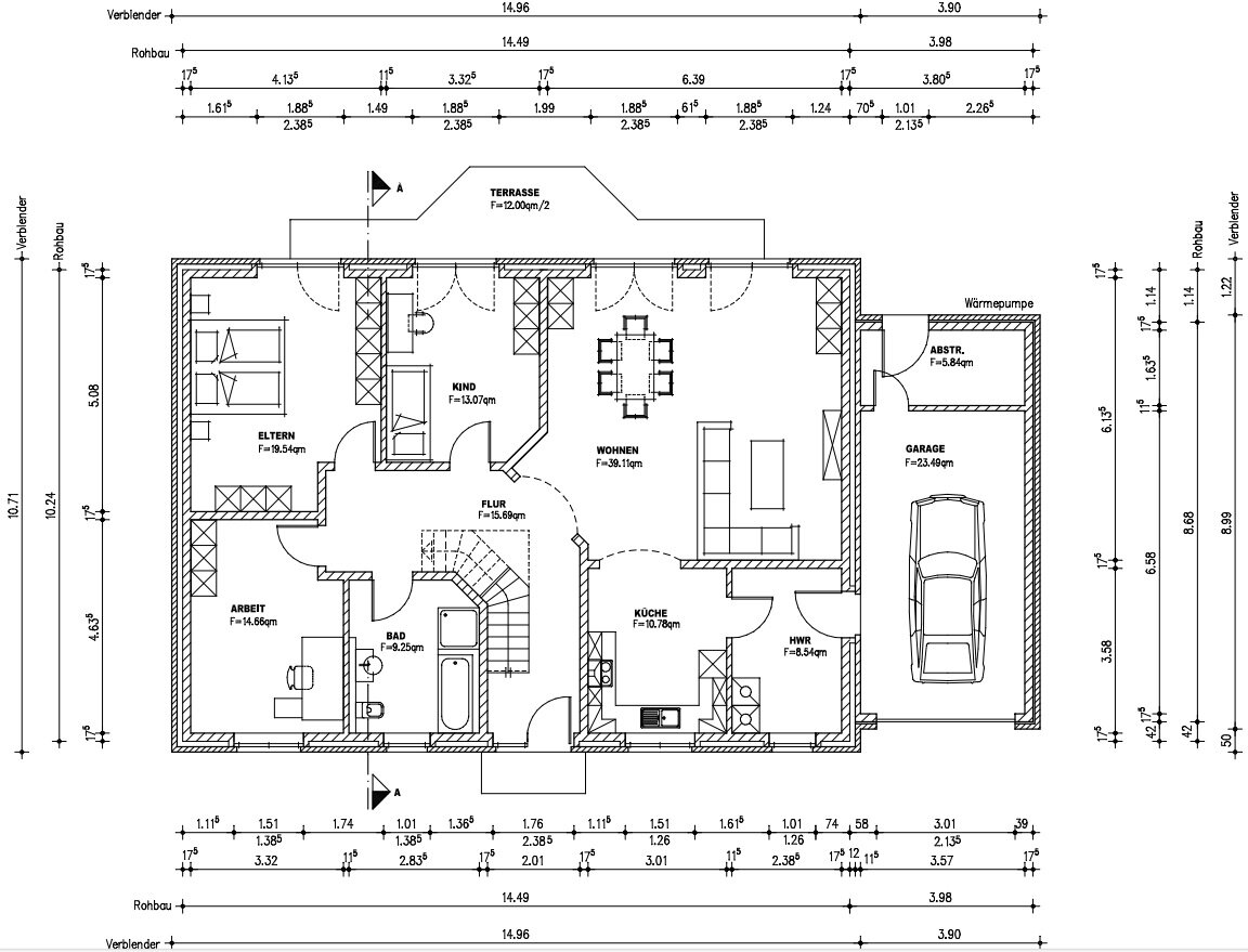 Einfamilienhaus zum Kauf provisionsfrei 394.394 € 4,5 Zimmer 125 m²<br/>Wohnfläche 650 m²<br/>Grundstück Rodenberg Rodenberg 31552