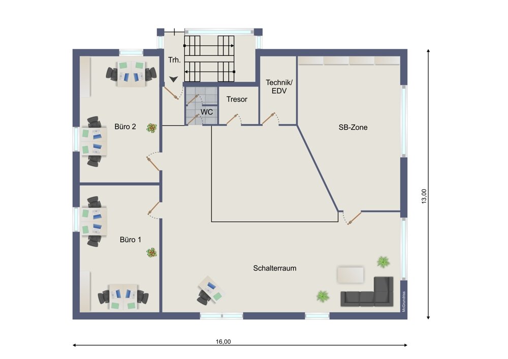 Bürofläche zur Miete 1.550 € 172,9 m²<br/>Bürofläche Auerbach Karlsbad / Auerbach 76307