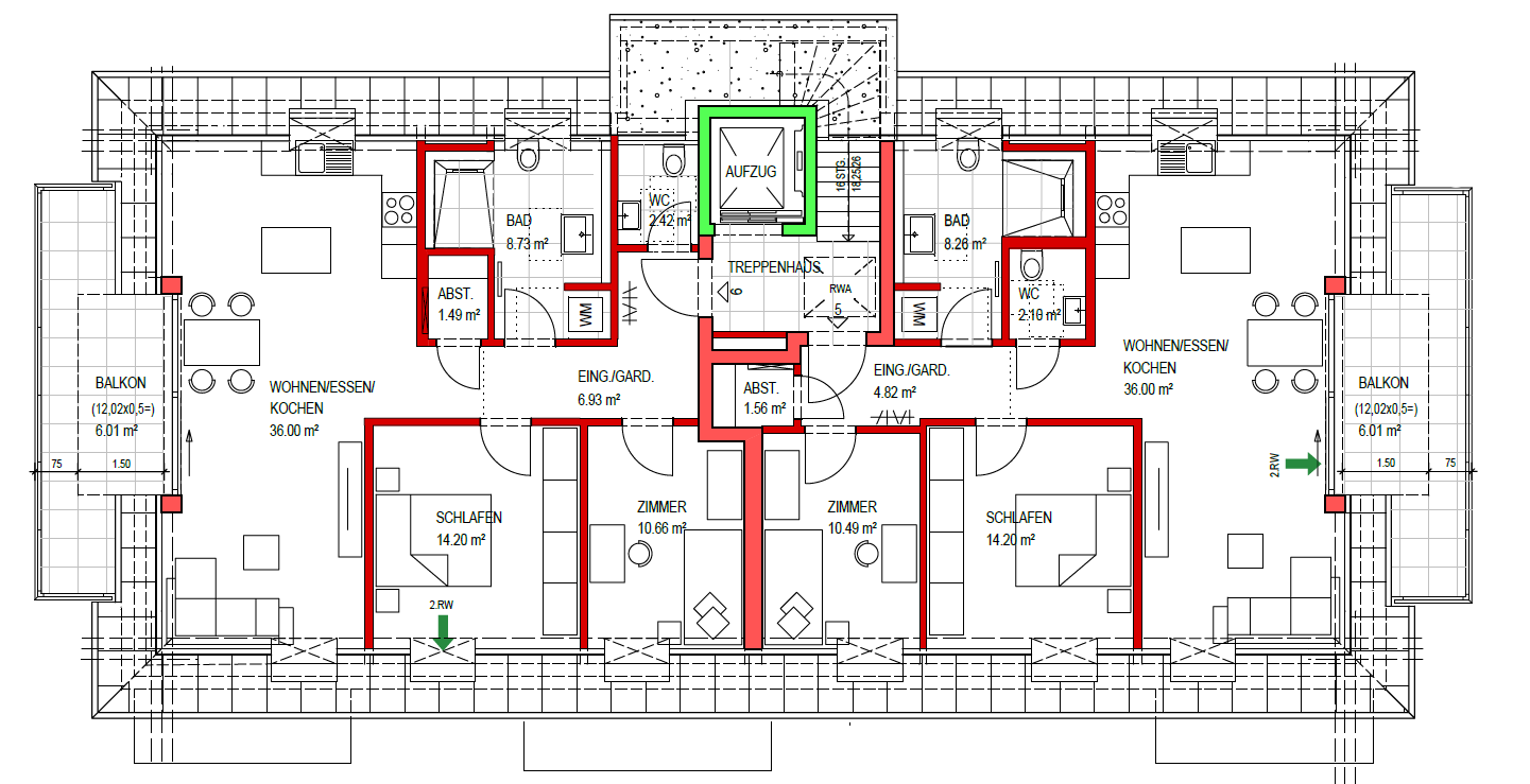 Wohnung zum Kauf provisionsfrei 535.000 € 3 Zimmer 86 m²<br/>Wohnfläche Kenzingen Kenzingen 79341