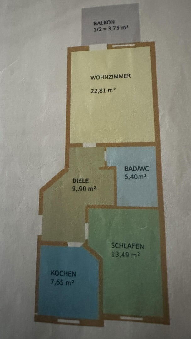 Wohnung zum Kauf provisionsfrei 218.000 € 2 Zimmer 64 m²<br/>Wohnfläche 1.<br/>Geschoss Donaustrasse 12a Töging Töging am Inn 84513