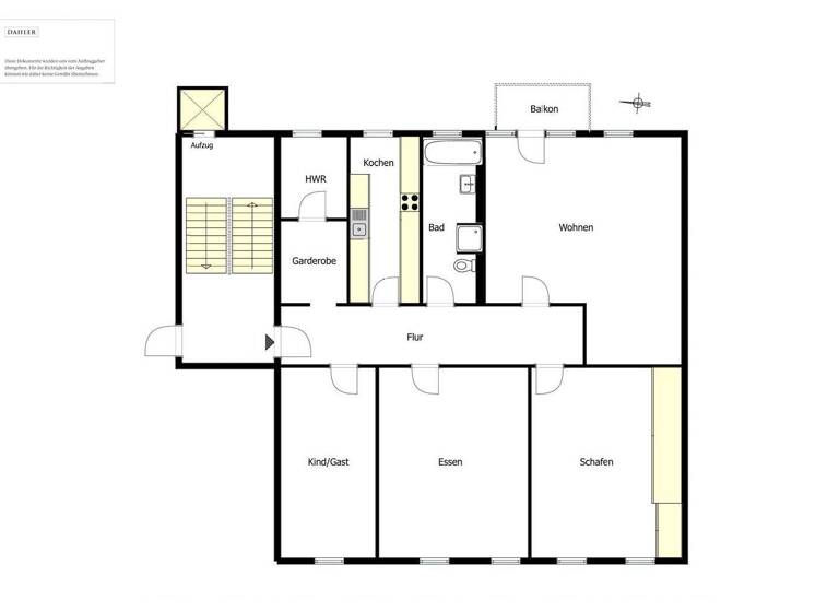 Wohnung zum Kauf 1.125.000 € 4 Zimmer 160 m² 4. Geschoss Brandenburger Vorstadt Potsdam 14471