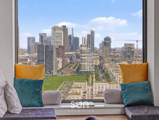 Penthouse zum Kauf 1.753.500 € 3 Zimmer 170,7 m² 19. Geschoss Gallus Innenstadt I 60486