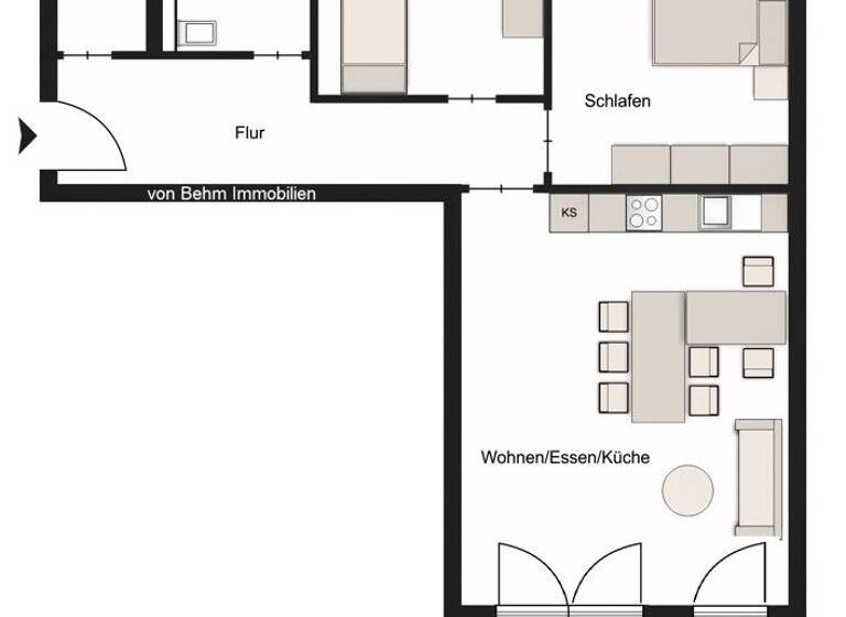 Wohnung zum Kauf provisionsfrei 514.580 € 3 Zimmer 93,6 m² Geisenfeld 85290