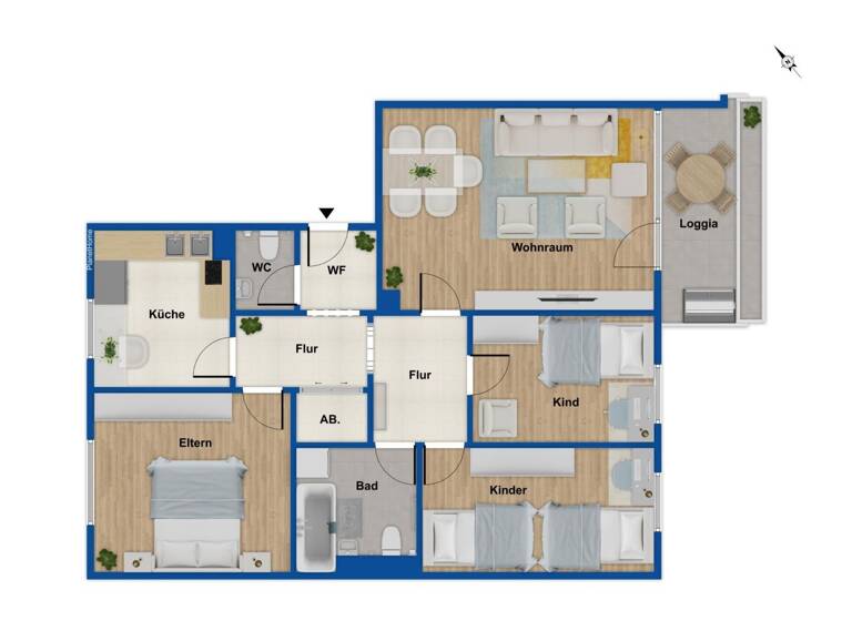 Wohnung zum Kauf 295.000 € 4 Zimmer 85,6 m²<br/>Wohnfläche 01.08.2025<br/>Verfügbarkeit Birken Bayreuth 95447