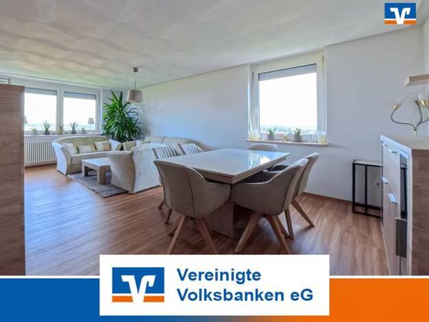 Wohnung zum Kauf 334.000 € 4,5 Zimmer 112 m² 10. Geschoss Orschel-Hagen Reutlingen 72760