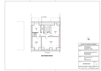 Wohnung zur Miete 800 € 3 Zimmer 115 m² Luisen Str. 61 Neckarau - Mitte Mannheim 68199