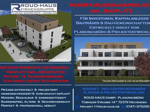Mehrfamilienhaus zum Kauf 1 Zimmer Schönaich Schönaich 71101