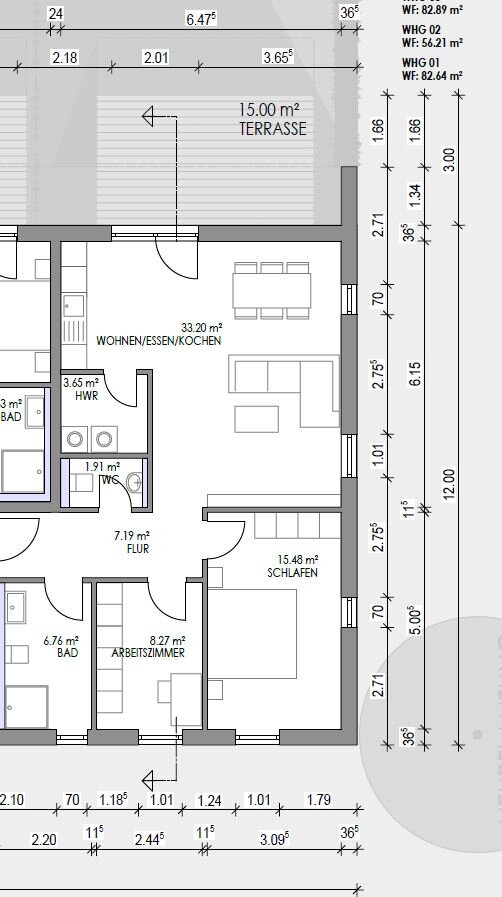 Wohnung zum Kauf provisionsfrei 528.896 € 3 Zimmer 82,6 m²<br/>Wohnfläche Griesheim Frankfurt 65933