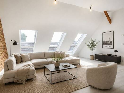 Wohnung zur Miete - Erstbezug 3.800 € 5 Zimmer 204 m² 5. Geschoss Neukölln Neukölln 12047
