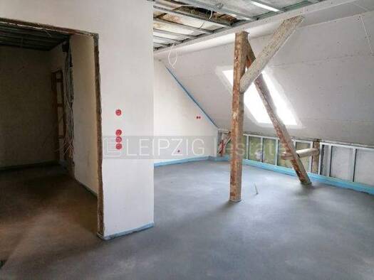 Wohnung zur Miete 450 € 2 Zimmer 48,6 m² 3. Geschoss frei ab 01.04.2026 Lausicker Straße 20 Grimma 04668