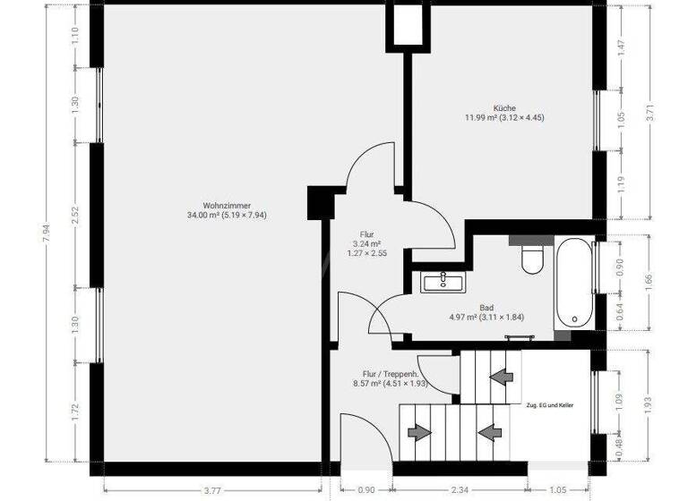 Grundstück zum Kauf 880.000 € 1.147 m² Grundstück Wilhelmsruh Berlin -Pankow 13158