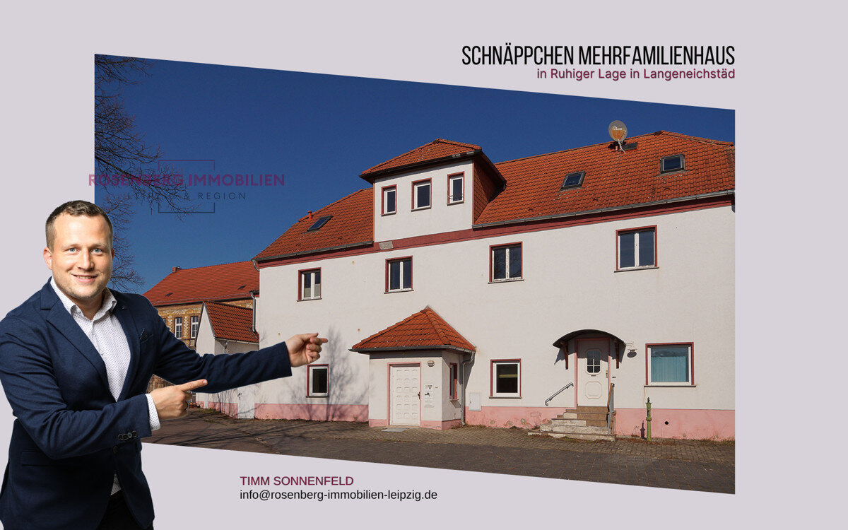 Mehrfamilienhaus zum Kauf 49.900 € 12 Zimmer 274 m²<br/>Wohnfläche 169 m²<br/>Grundstück Querstraße 1 Langeneichstädt Langeneichstädt 06268