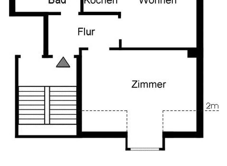 Wohnung zur Miete 425 € 2 Zimmer 42,5 m²<br/>Wohnfläche Dachgeschoss, 2.<br/>Geschoss Lindnerplatz 8 Borbeck-Mitte Essen 45355