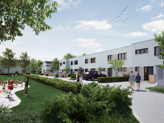 Reihenmittelhaus zum Kauf - Neubau provisionsfrei 464.900 € 4 Zimmer 129,5 m² 309 m² Grundstück frei ab 01.07.2026 Dabendorf Zossen OT Dabendorf 15806