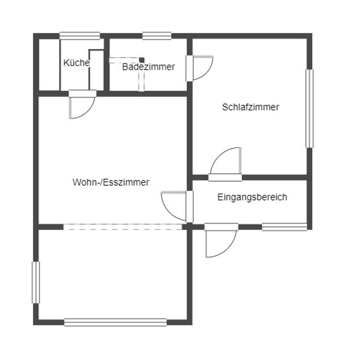 Bungalow zum Kauf 90.000 € 2 Zimmer 44,2 m²<br/>Wohnfläche 225,2 m²<br/>Grundstück Mönkebude 17375