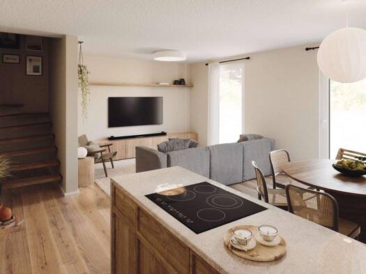 Doppelhaushälfte zum Kauf 394.360 € 4 Zimmer 115 m² 250 m² Grundstück Ahrensdorf Ludwigsfelde 14974