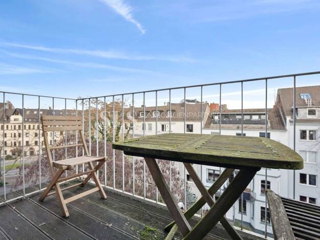 Wohnung zum Kauf 239.000 € 1 Zimmer 40 m² 4. Geschoss Pempelfort Stadtbezirk 1 40477