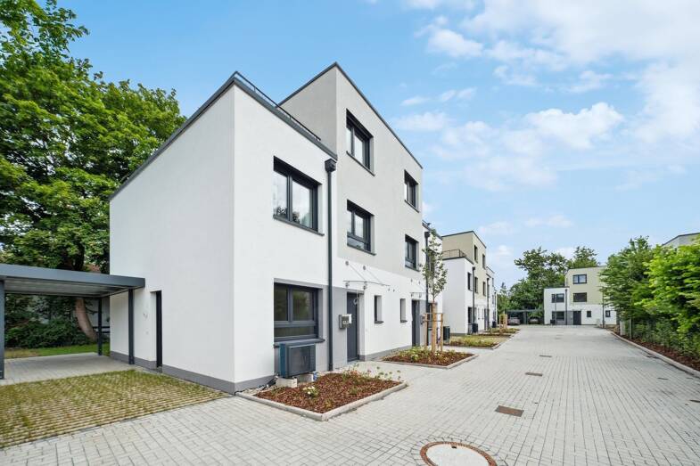 Doppelhaushälfte zum Kauf - Neubau provisionsfrei 657.000 € 6 Zimmer 132 m² 256 m² Grundstück Penzendorfer Straße 63 Schwabach Schwabach 91126