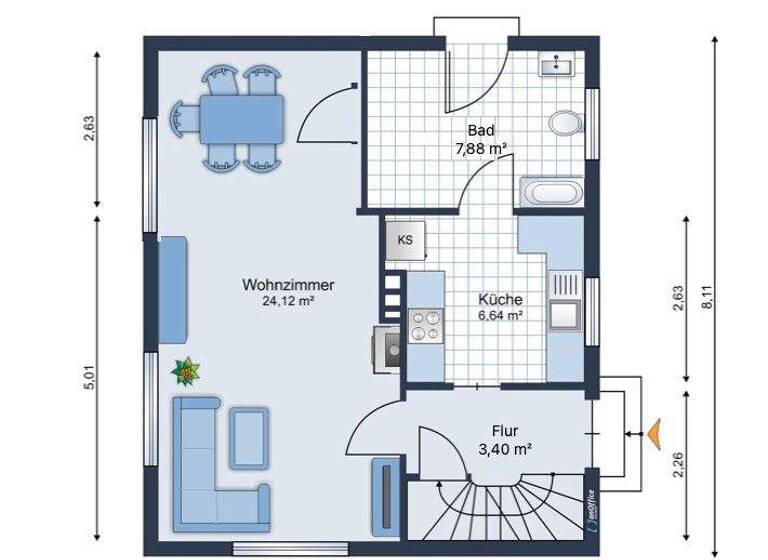 Einfamilienhaus zum Kauf 198.000 € 3 Zimmer 80 m² 600 m² Grundstück Heide 25746