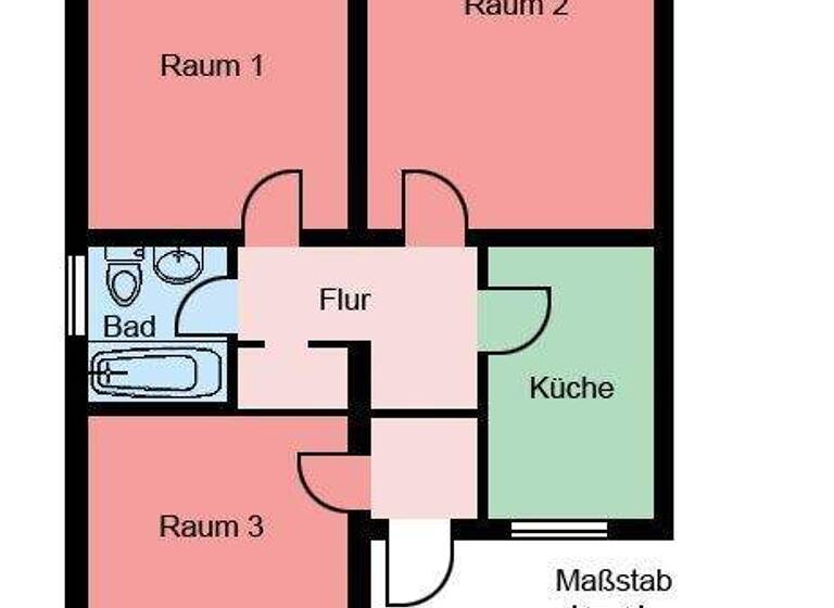 Wohnung zur Miete 499 € 3 Zimmer 67,7 m² 4. Geschoss frei ab 20.03.2026 Von-Lilien-Straße 28 Mitte Menden 58706