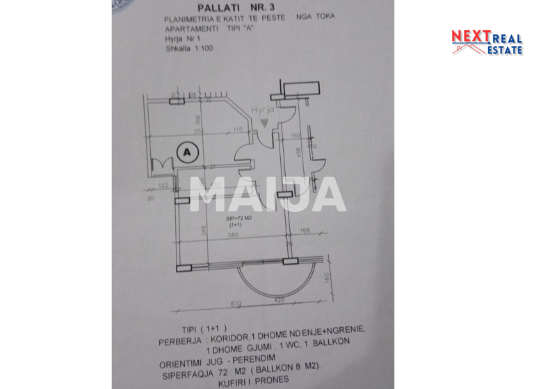 Studio zum Kauf 170.000 € 2 Zimmer 72 m² 5. Geschoss Lungomare Vlora 9402