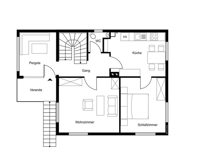 Einfamilienhaus zum Kauf 750.000 € 6 Zimmer 110 m² 1.100 m² Grundstück Hofsteigstrasse 42 Lustenau 6890