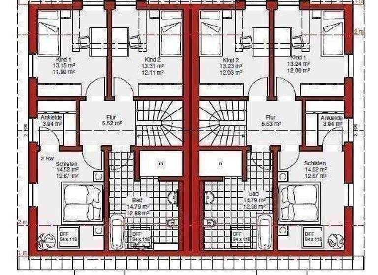 Doppelhaushälfte zum Kauf 543.600 € 6 Zimmer 144 m² 296 m² Grundstück Nieder-Kainsbach Brensbach 64395