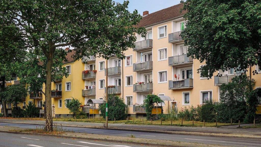 Wohnung zur Miete nur mit Wohnberechtigungsschein 343 € 3 Zimmer 51,5 m² EG frei ab sofort Siemensstr. 23 Innenstadt Wolfsburg 38440