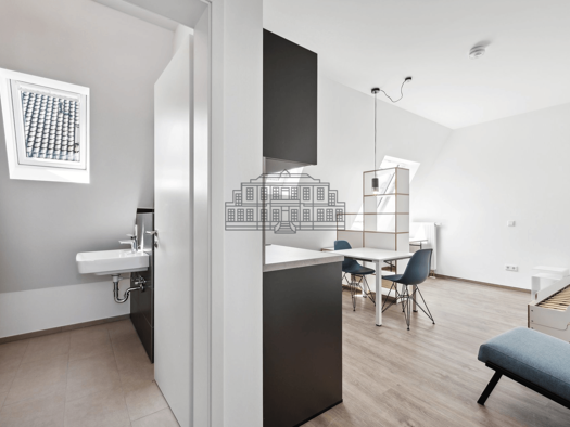 Studio zur Miete 600 € 1 Zimmer 24 m² Aachen 52062